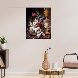 Naturens elegance fångade Van Spaendonck Poster