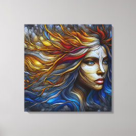 Naturens embrace - AI Era Canvastryck