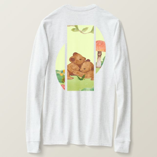 Naturens Favoritdotter | Hjort/Bambi Kläder T Shirt (Design baksida)