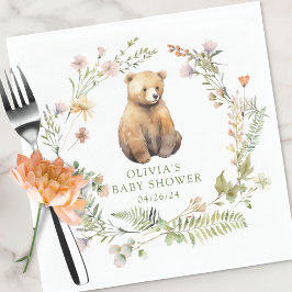 Naturens fina babyskor pappersservett