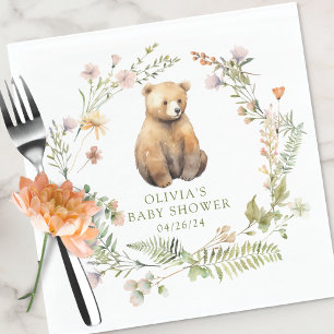Naturens fina babyskor pappersservett