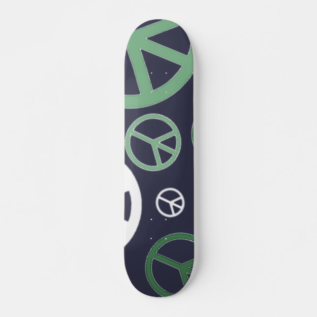 Naturens fred mini skateboard bräda 18,5 cm (Framsida)
