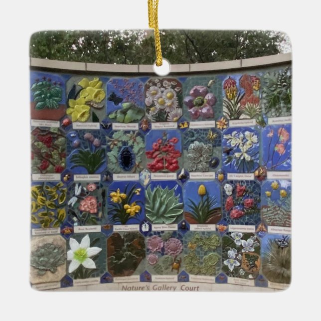 Naturens galleridomstol Ceramic Ornament (Framsida)