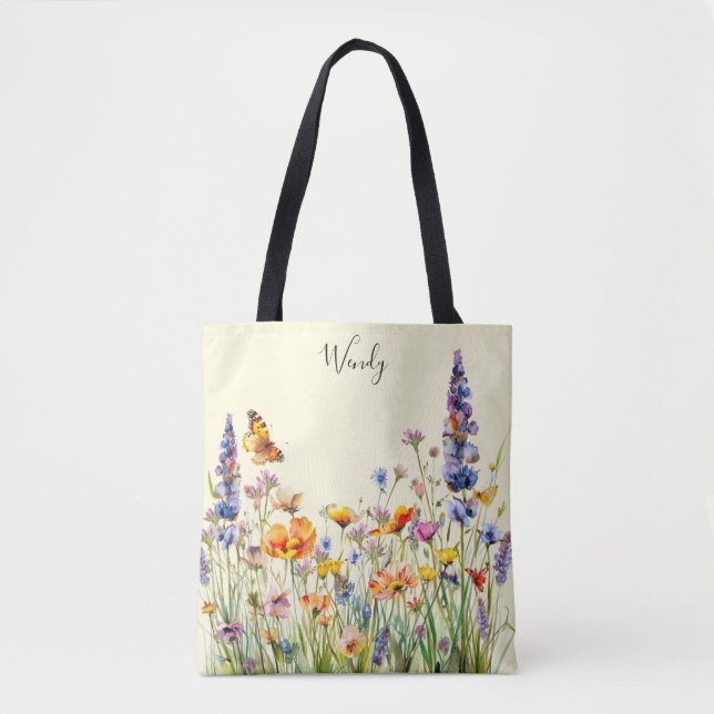 Naturens Garden Personlig Tote Bag Tygkasse (Framsida)
