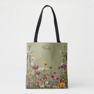 Naturens Garden Personlig Tote Bag Tygkasse