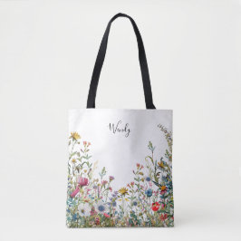 Naturens Garden Personlig Tote Bag Tygkasse