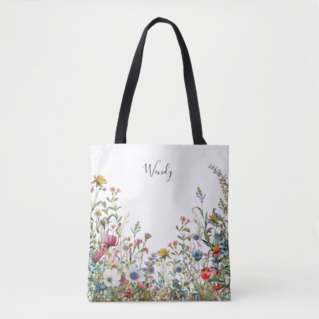 Naturens Garden Personlig Tote Bag Tygkasse (Framsida)