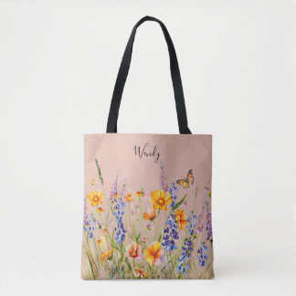 Naturens Garden Personlig Tote Bag Tygkasse