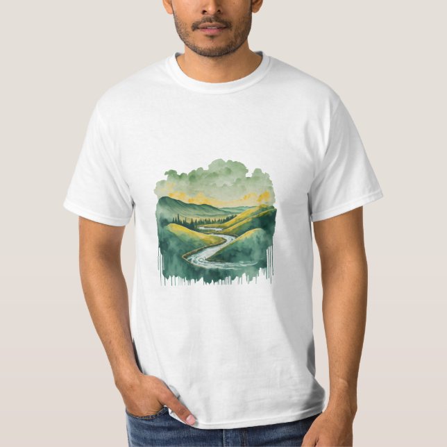 Naturens gudstjänst t shirt (Framsida)