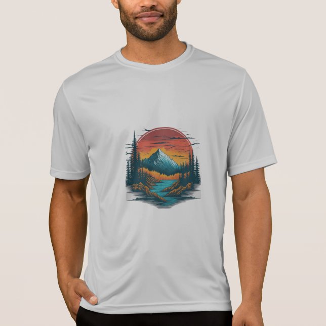 Naturens harmoni T-Shirt (Framsida)
