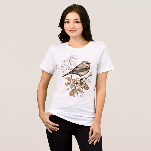 Naturens harmoni: Vintage T Shirt (Framsida Full)