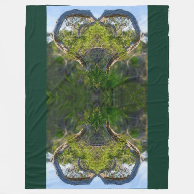 Naturens Kärlek Fleecefilt (Framsidan)