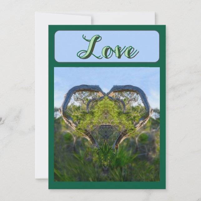 Naturens Kärlek Tack Kort (Framsida)