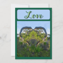 Naturens Kärlek Tack Kort