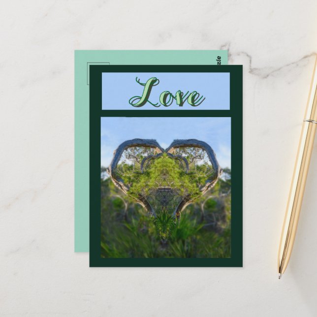 Naturens Kärlek Vykort (Fram/Back In Situ)