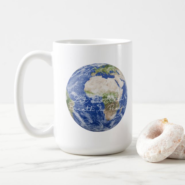 Naturens klippte mugg med foto (Med munk)
