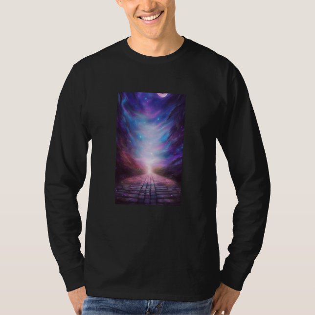 Naturens kosmiska resa t shirt (Framsida)