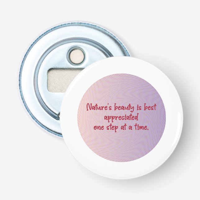 Naturens kretslopp flasköppnare (Framsidan)