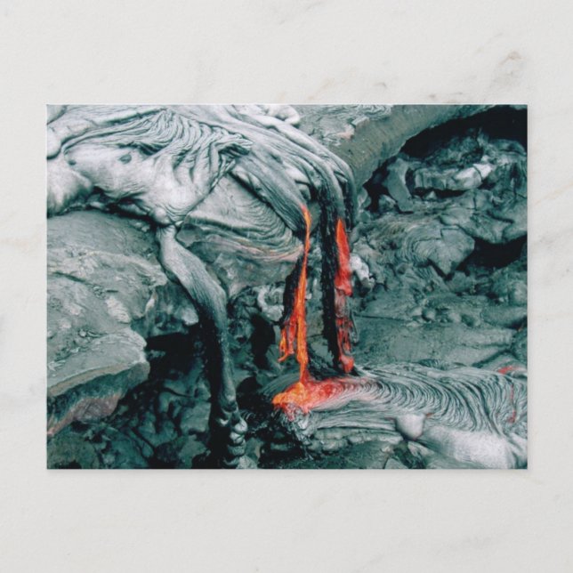 Naturens lava Fury Vykort (Framsida)