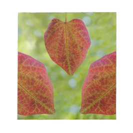 Naturens Löv i Kärlek Anteckningsblock