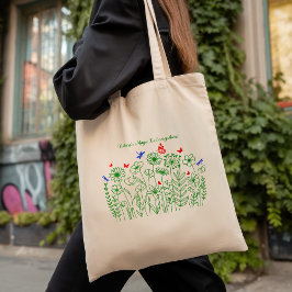 Naturens magi är överallt Tote Bag Tygkasse