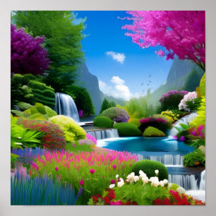 Naturens magnifika skönhet poster