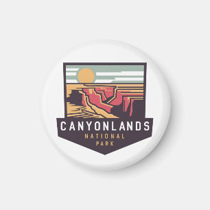 Naturens mästerverk i nationalparken Canyonlands Magnet
