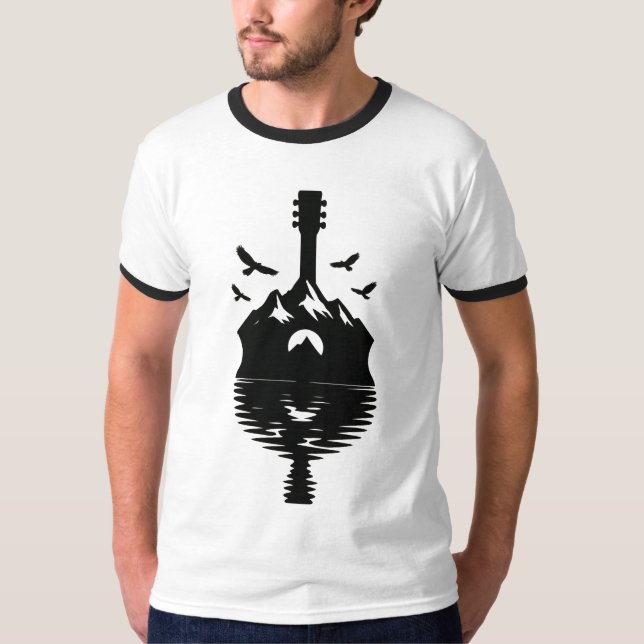 "Naturens melodi" T Shirt (Framsida)
