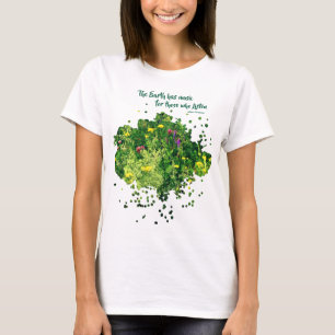 Naturens Musik Inspirerande Citat T Shirt