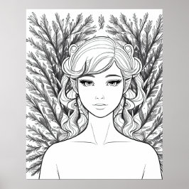 Naturens nymph poster