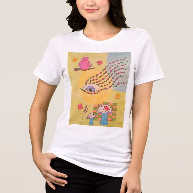 Naturens öga t shirt (Framsida)