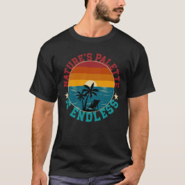 Naturens palett är oändlig t shirt