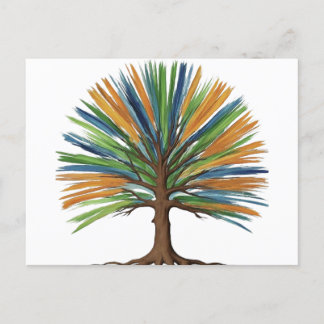 Naturens palett vykort