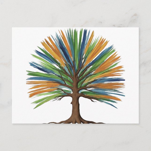 Naturens palett vykort (Framsida)