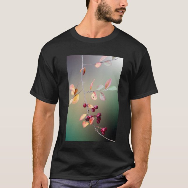 Naturens poetiska lövfrukt Tee (Framsida)
