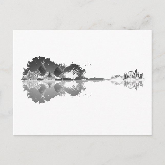 Naturens Sång: Skogslandskonst Vykort (Framsida)