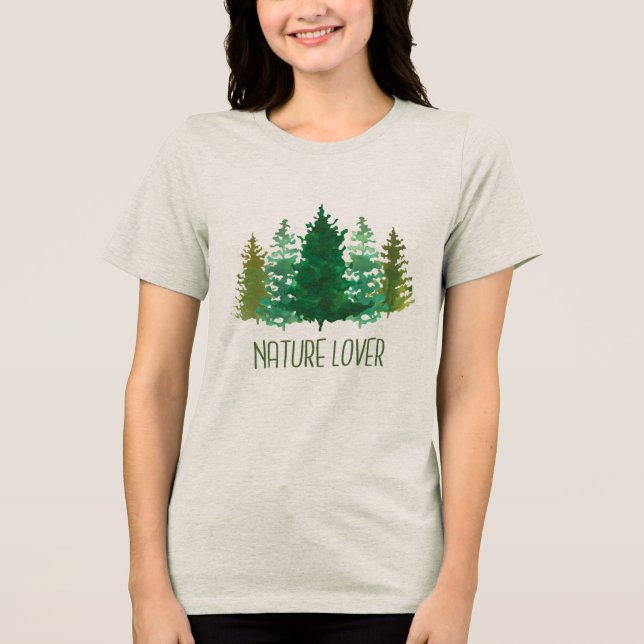Naturens sjö t shirt (Framsida)