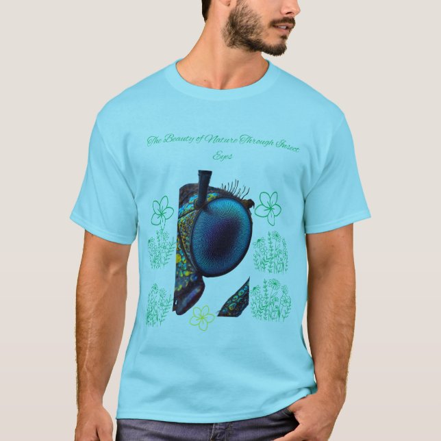 Naturens skönhet genom insektsögon t shirt (Framsida)