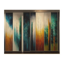 Naturens skönhet i Abstrakt Art