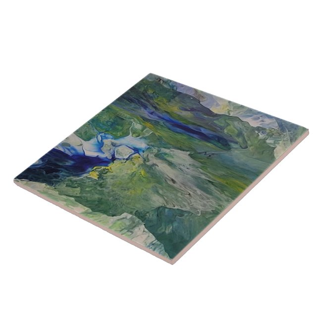 Naturens skönhet kakelplatta (Sidan)