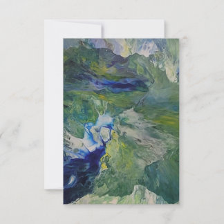 Naturens skönhet tack kort