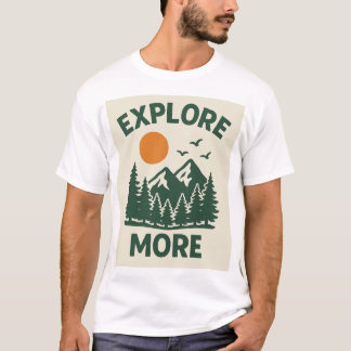 Naturens skönhet - Teknisk design för marenlandska T Shirt