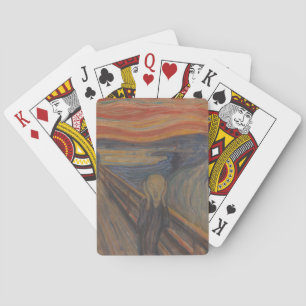Naturens skrik av Edvard Munch 1893 Casinokort