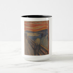 Naturens skrik av Edvard Munch 1893 Mugg
