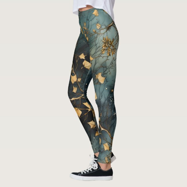 Naturens stambalkar leggings (Vänster)