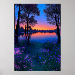 Naturens symfoni, Starlit Natt Poster