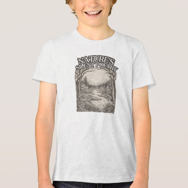 Naturens tysta poesi t shirt (Framsida)