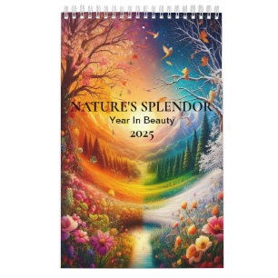 Naturens utbredningsår i2025 i det botaniska områd kalender