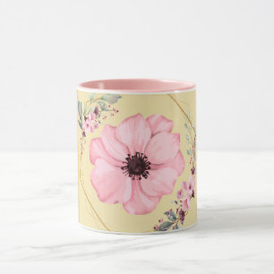 Naturens Vår, Sakura Blommigt Graphic Art Mugg