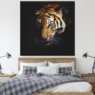 Naturens vilda djur - Tiger Canvas